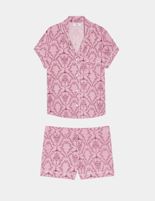 Modal Short Sleeve Sleep Set