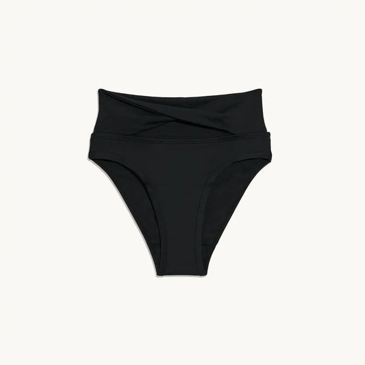 Teen Period Swim Twist High Rise Bikini Bottom - Last Call