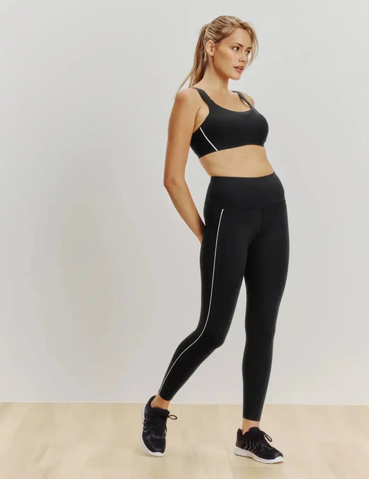 HiTouch™️ High Rise Legging - Piping - Last Call