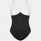 Deep V One Piece Swimsuit