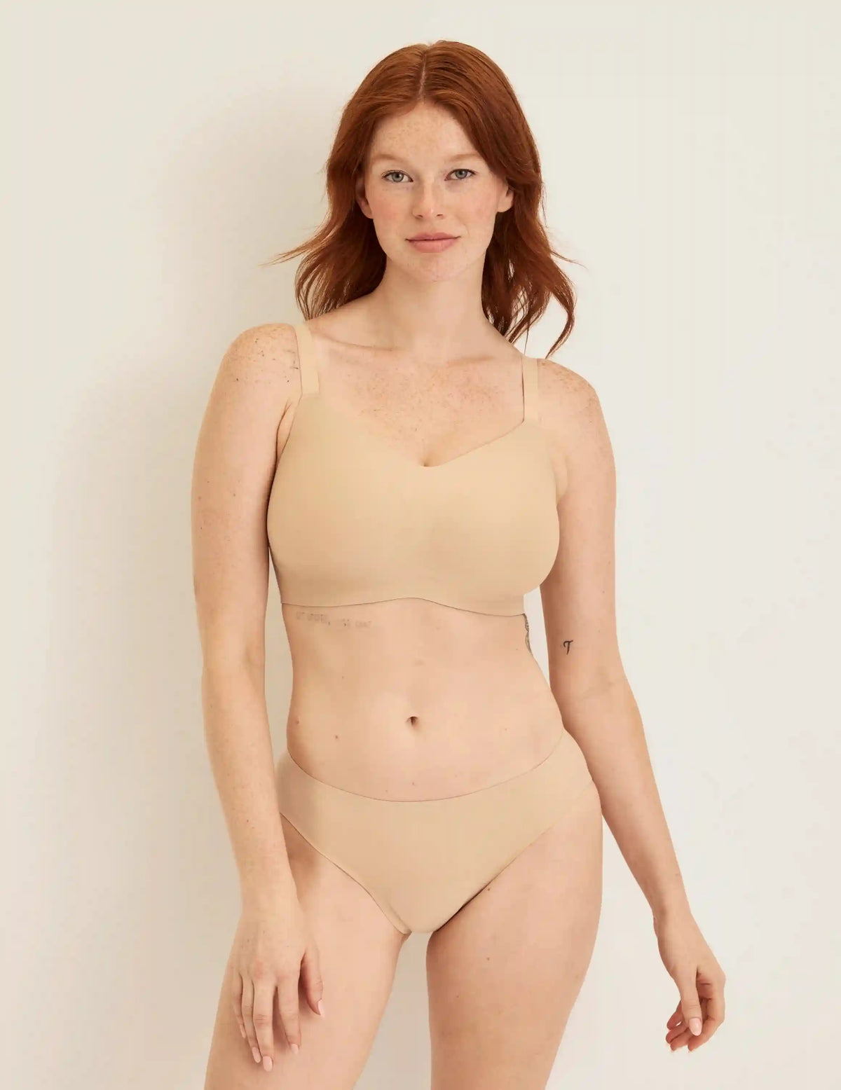 Leakproof Invisible Cotton No-Show Bikini