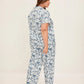Stretch Satin Short Sleeve Sleep Set