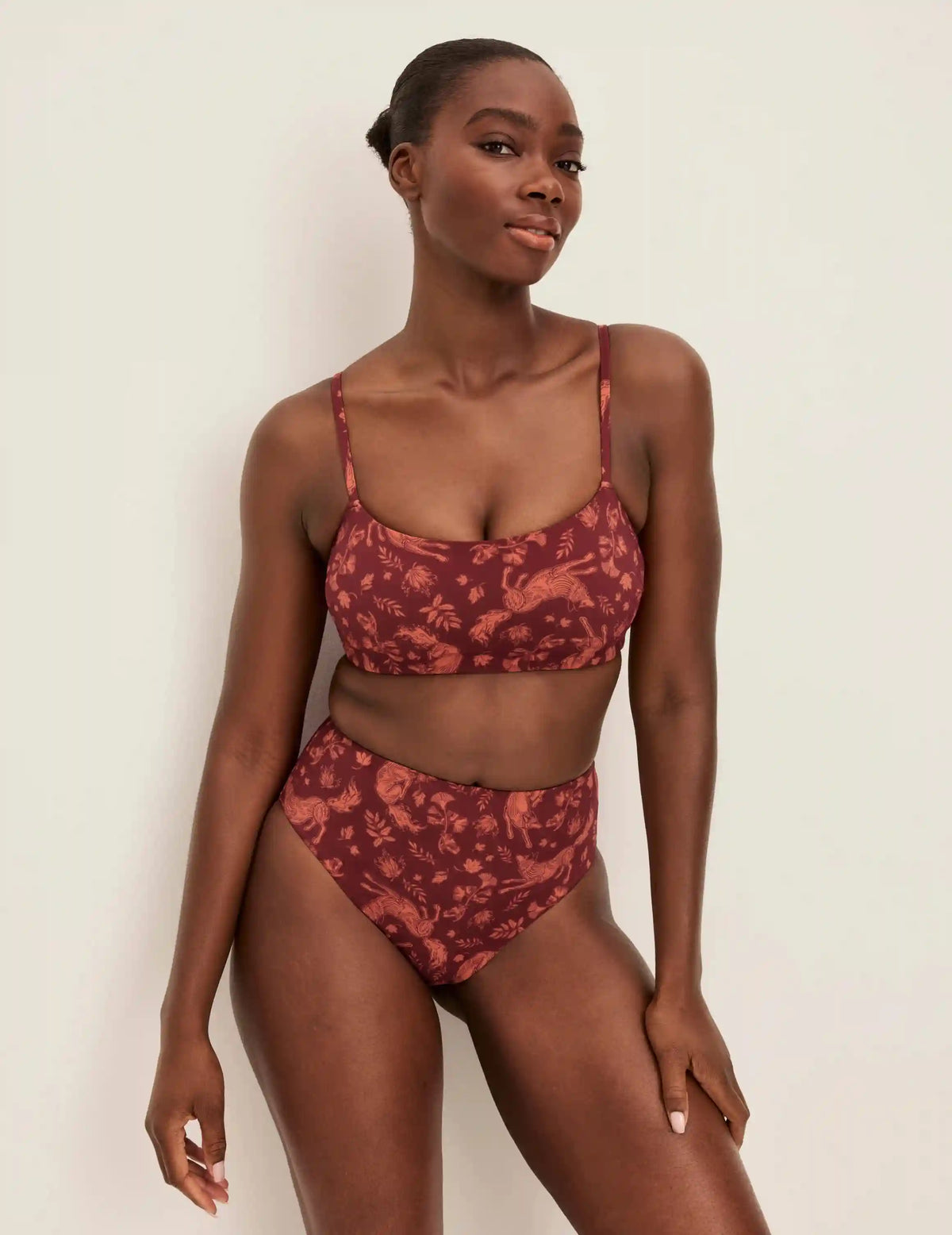 Sculpt High Rise Bikini Swim Bottom