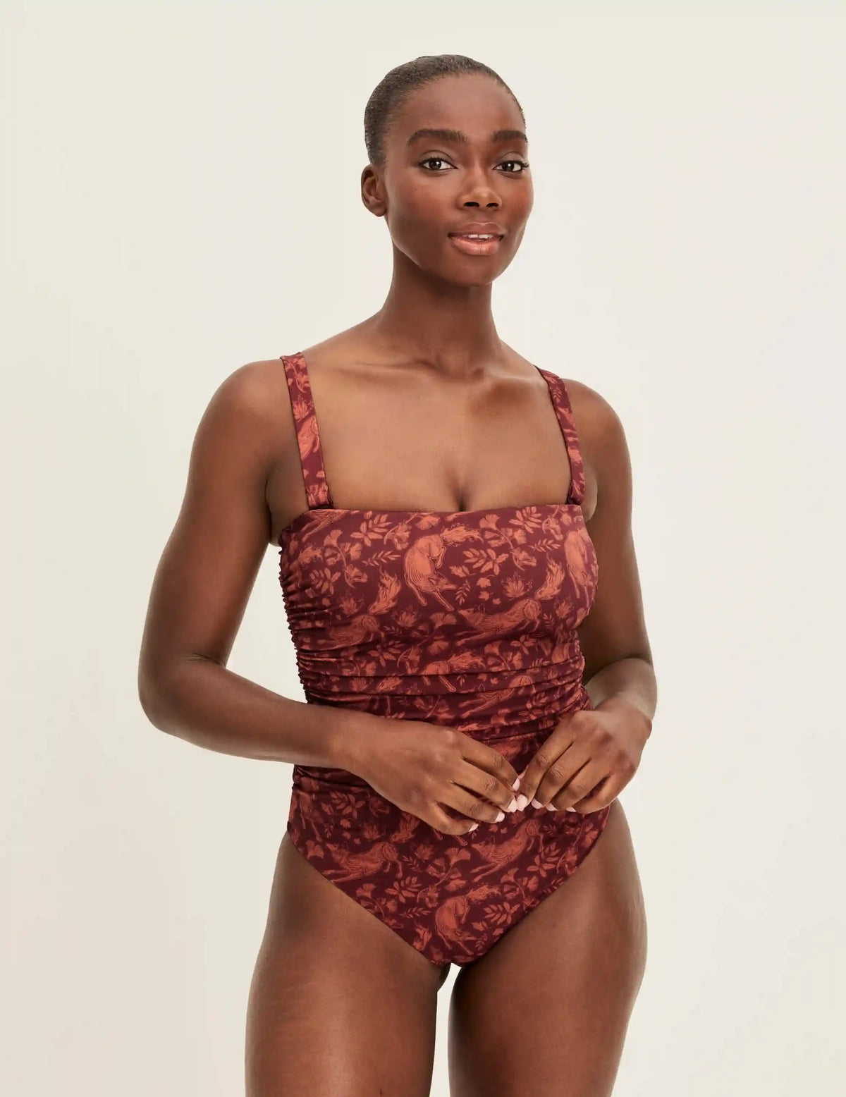 Sculpt Ruched One Piece Swimsuit