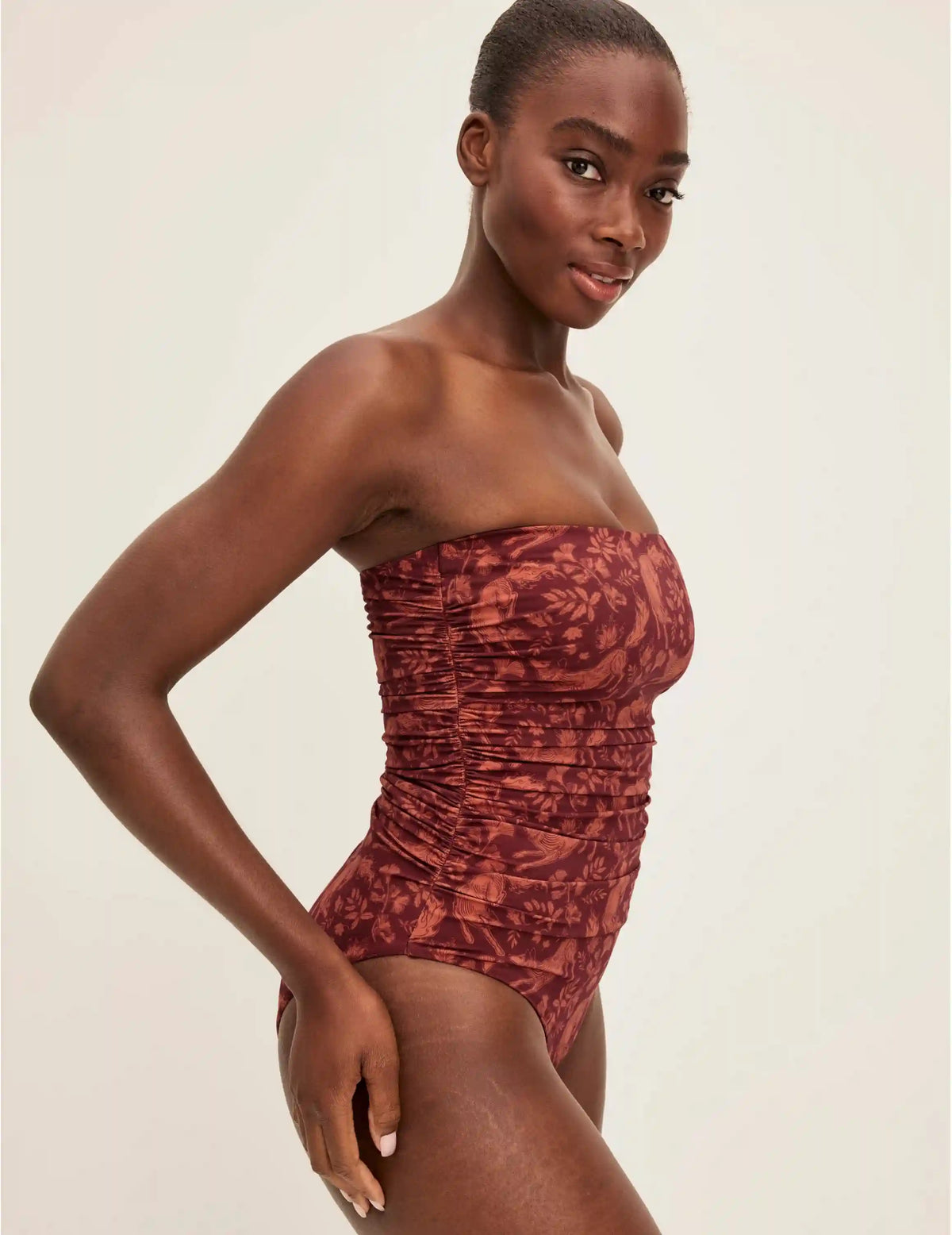 Sculpt Ruched One Piece Swimsuit