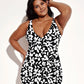 Leakproof Sculpt Deep V Swim Dress