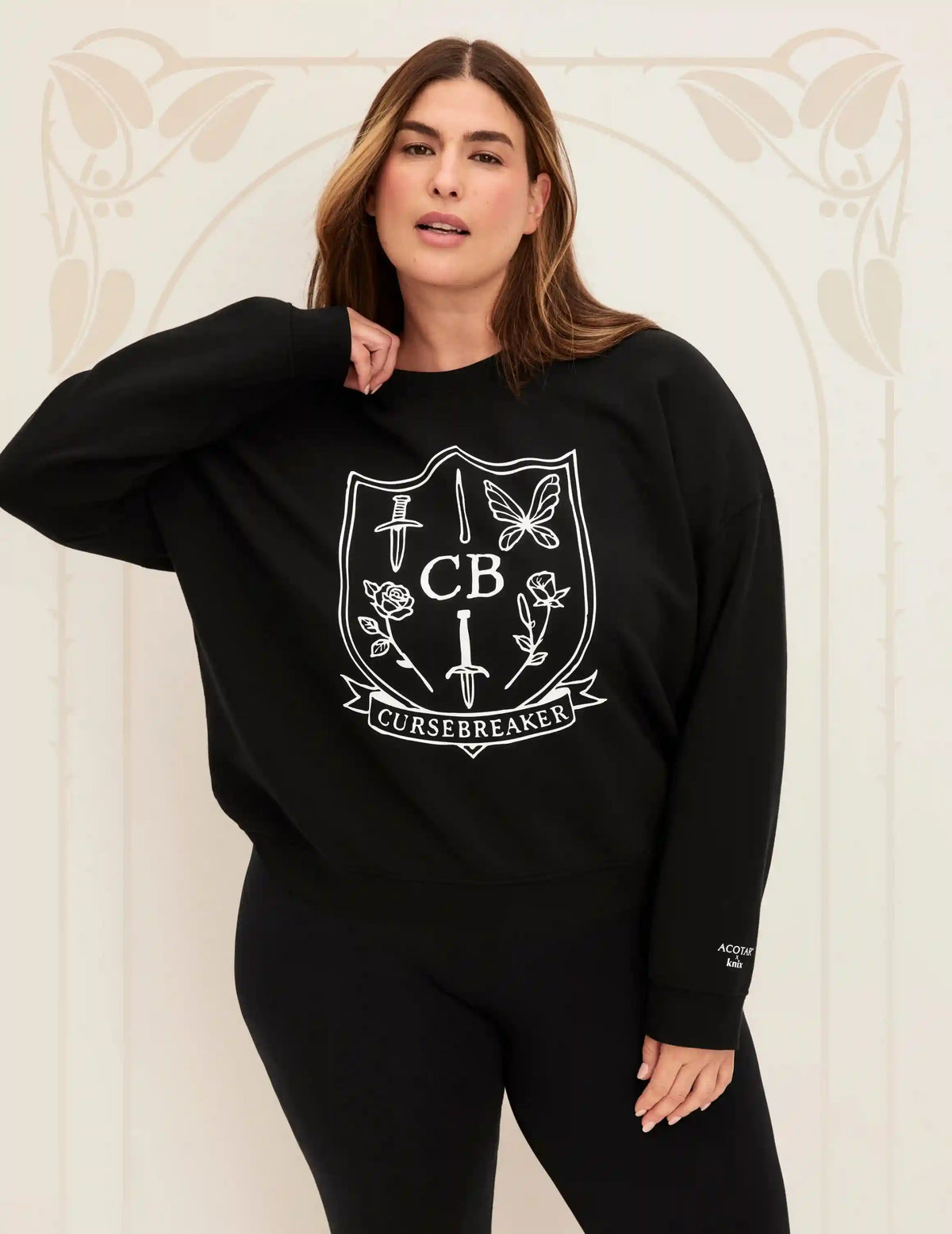 Graphic Crewneck Sweater