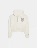 Graphic Cropped Hoodie