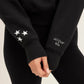 Graphic Cropped Hoodie