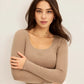 Cashmere Mist Scoop Top