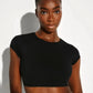 Sculpt Short Sleeve Swim Top