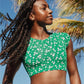 Teen High Tide Cropped Swim Top
