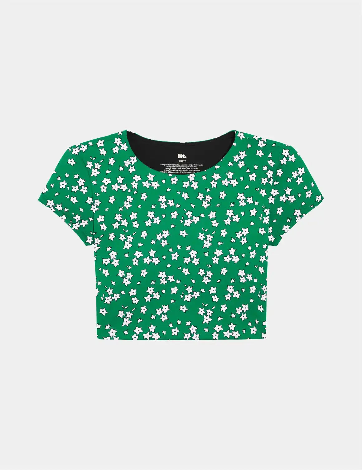 Teen High Tide Cropped Swim Top
