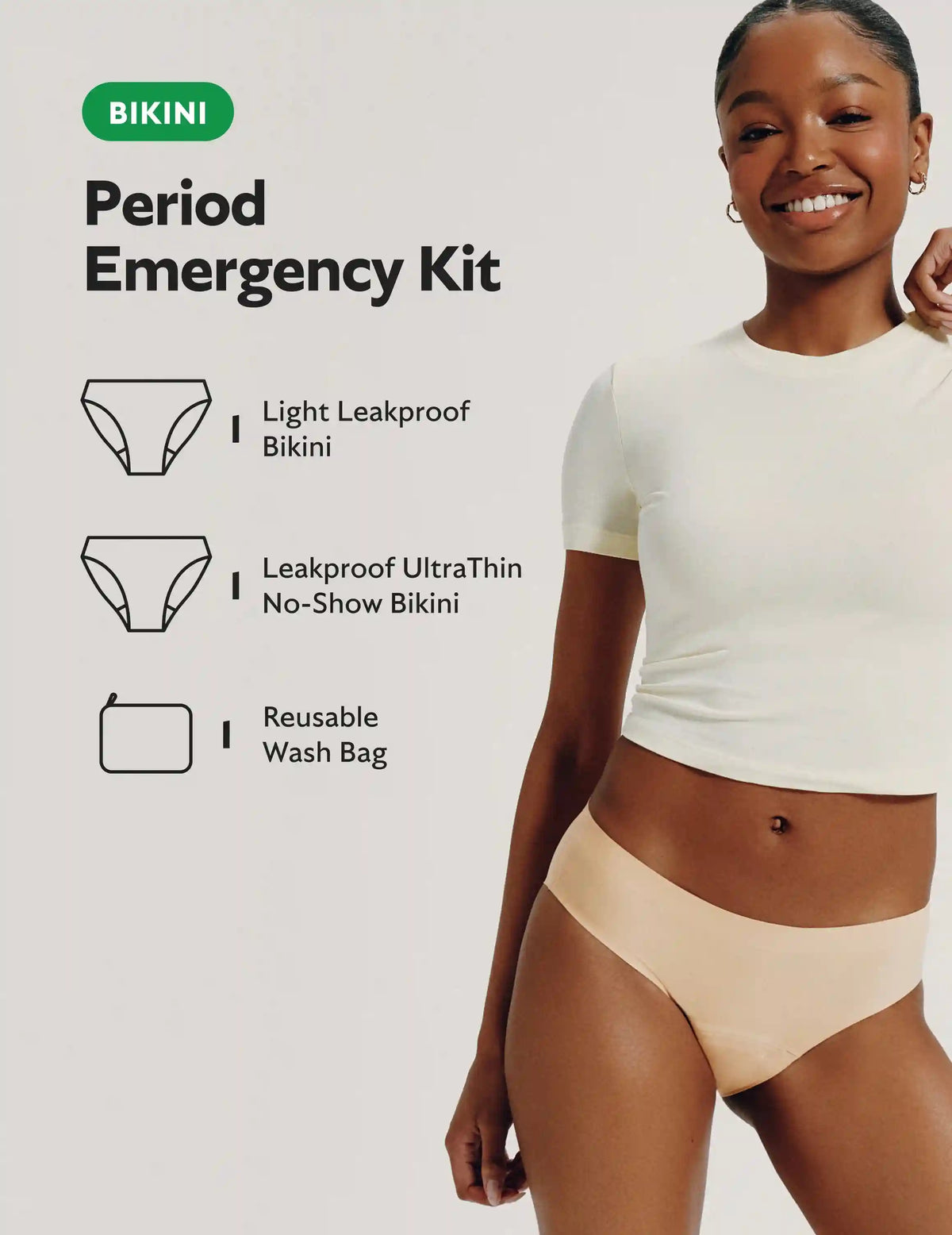 Teen Period Emergency Kit - Bikini