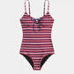 Teen Period Swim Front Tie One Piece