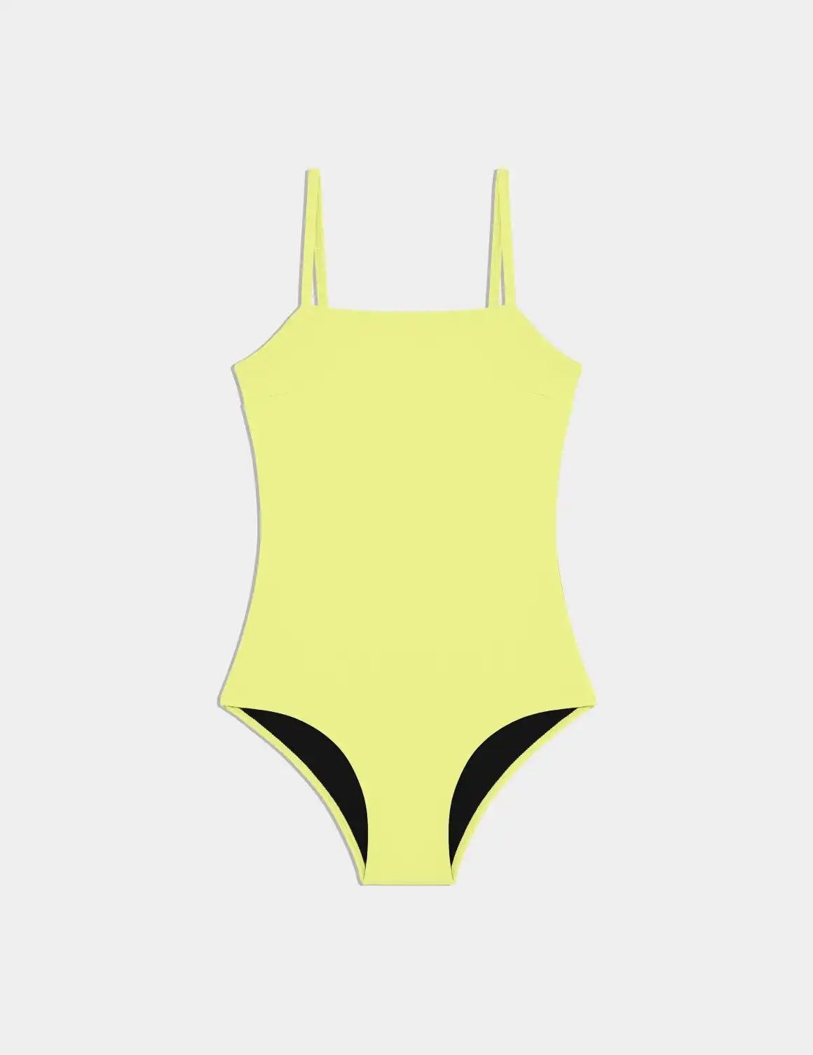 Teen Period Swim Square Neck One-Piece