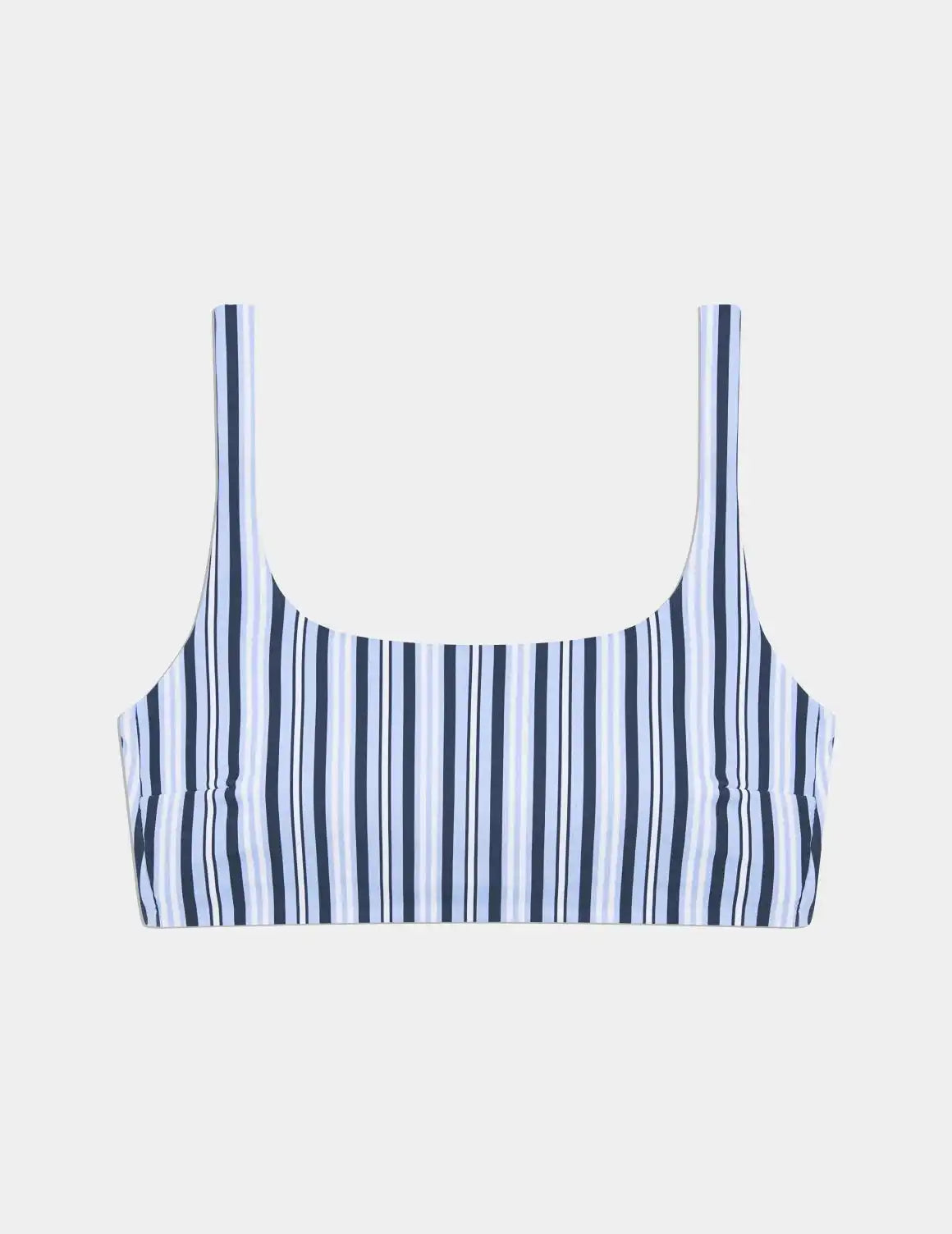 Teen Square Neck Scoop Bikini Top