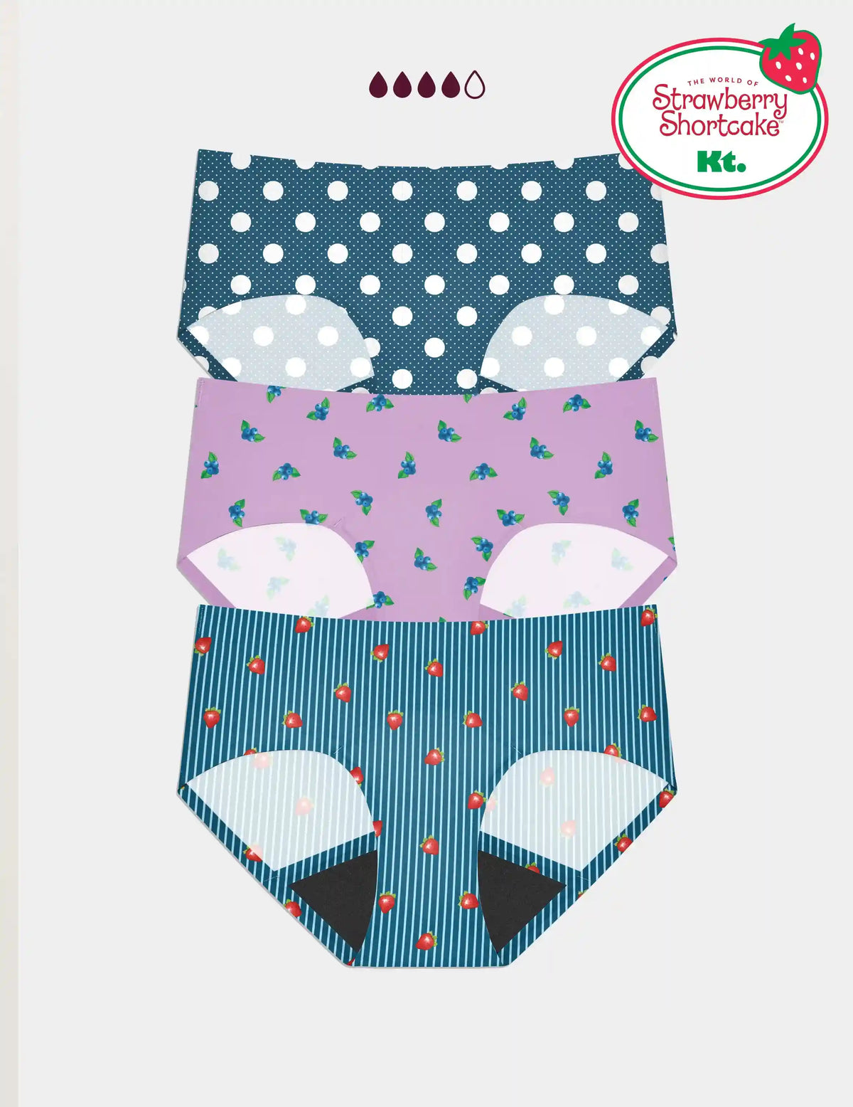 Teen Super Leakproof® No-Show Boyshort 3-Pack