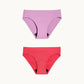 Teen Light Leakproof No-Show Bikini 2-Pack - Last Call