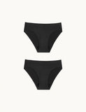 Teen Light Leakproof No-Show Bikini 2-Pack - Last Call
