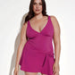 Leakproof Sculpt Deep V Swim Dress