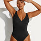 Leakproof Sculpt Deep V One Piece Swimsuit