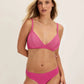Mesh Deep V Bra