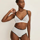 Mesh Deep V Bra