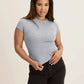 Modal Rib T-Shirt