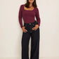 SculptRib™ Cotton Long Sleeve Top