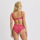 Teen Square Neck Scoop Bikini Top